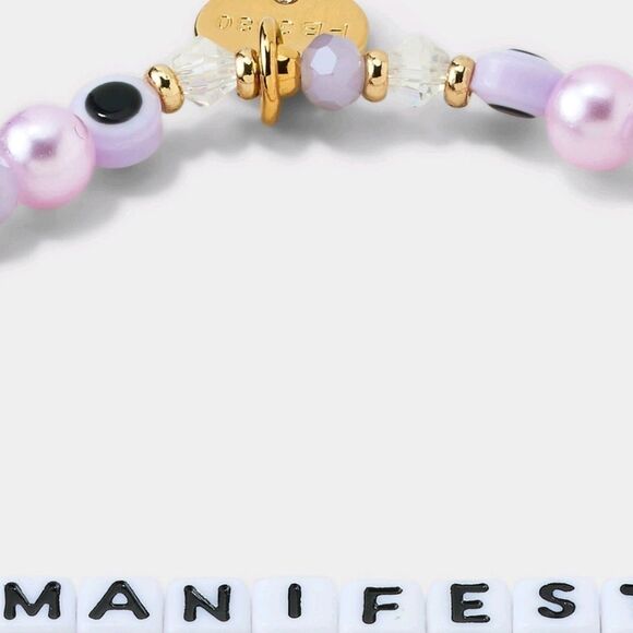 Little Words Project, "Manifest" Beaded Bracelet - Picture 5 of 8